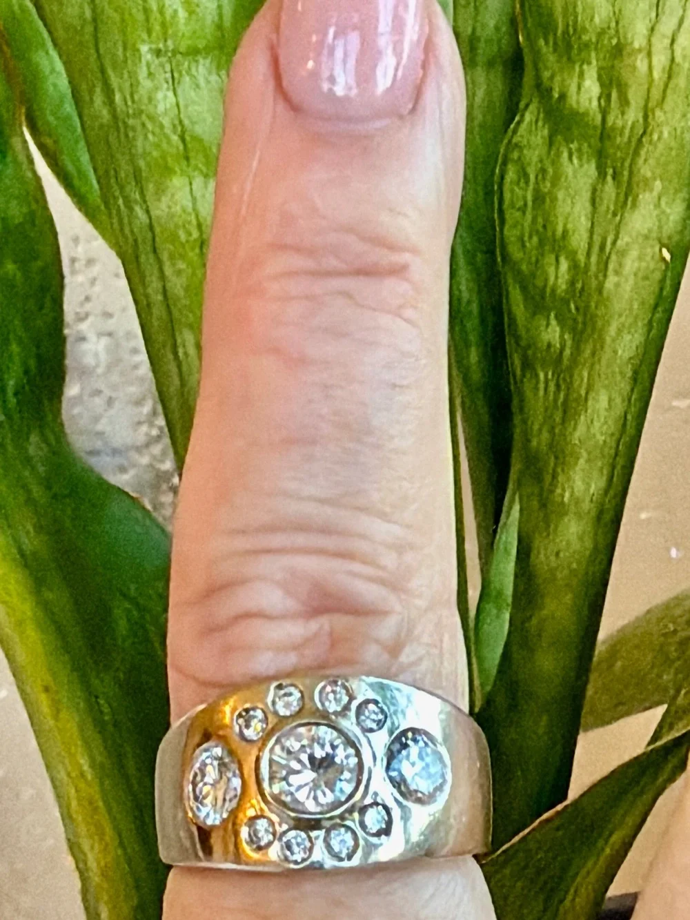 14 karat gold and 2 carat Diamond Ring